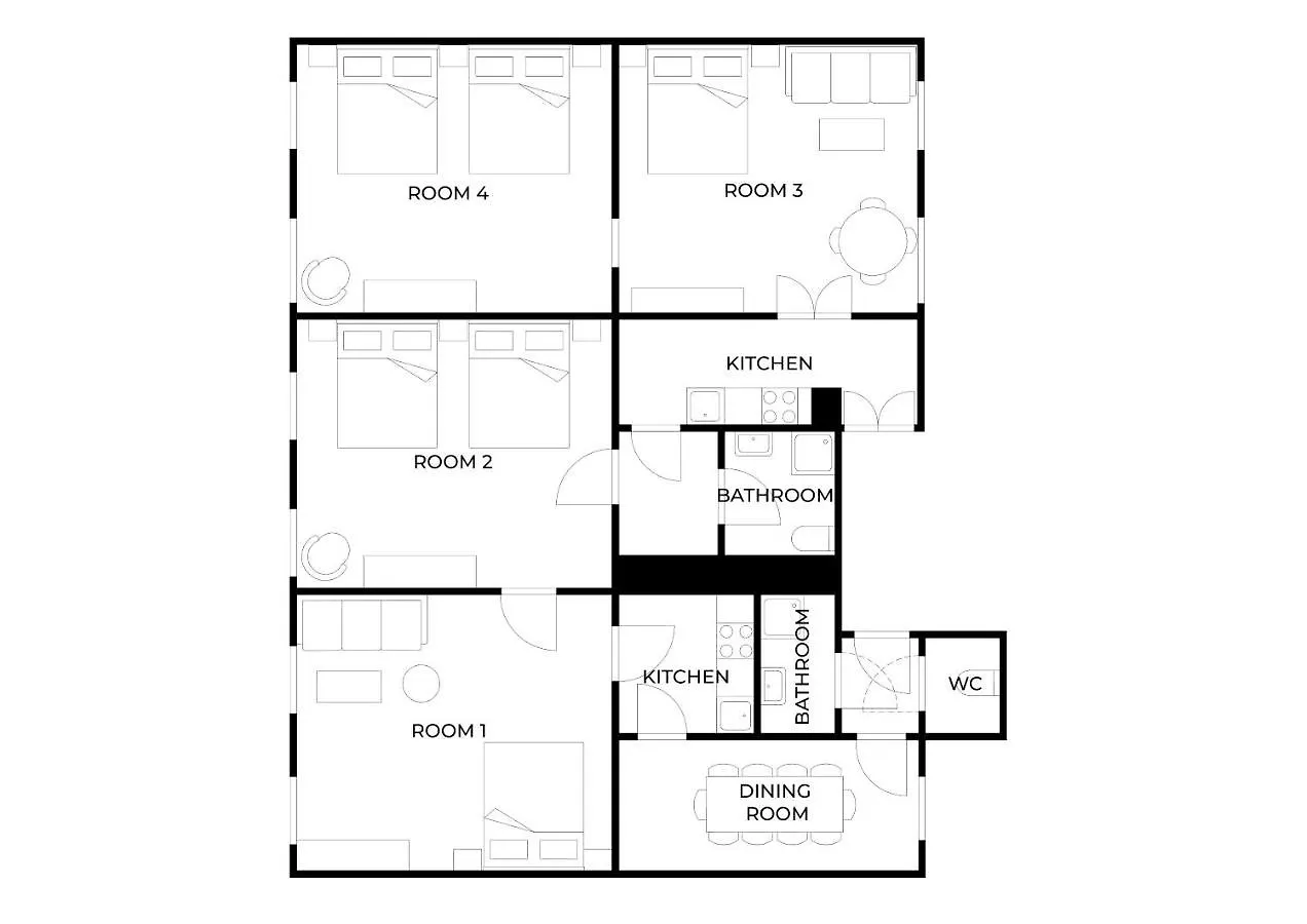 Spacious Apartment, 3 Min To U6 Metro Viena Apartament
